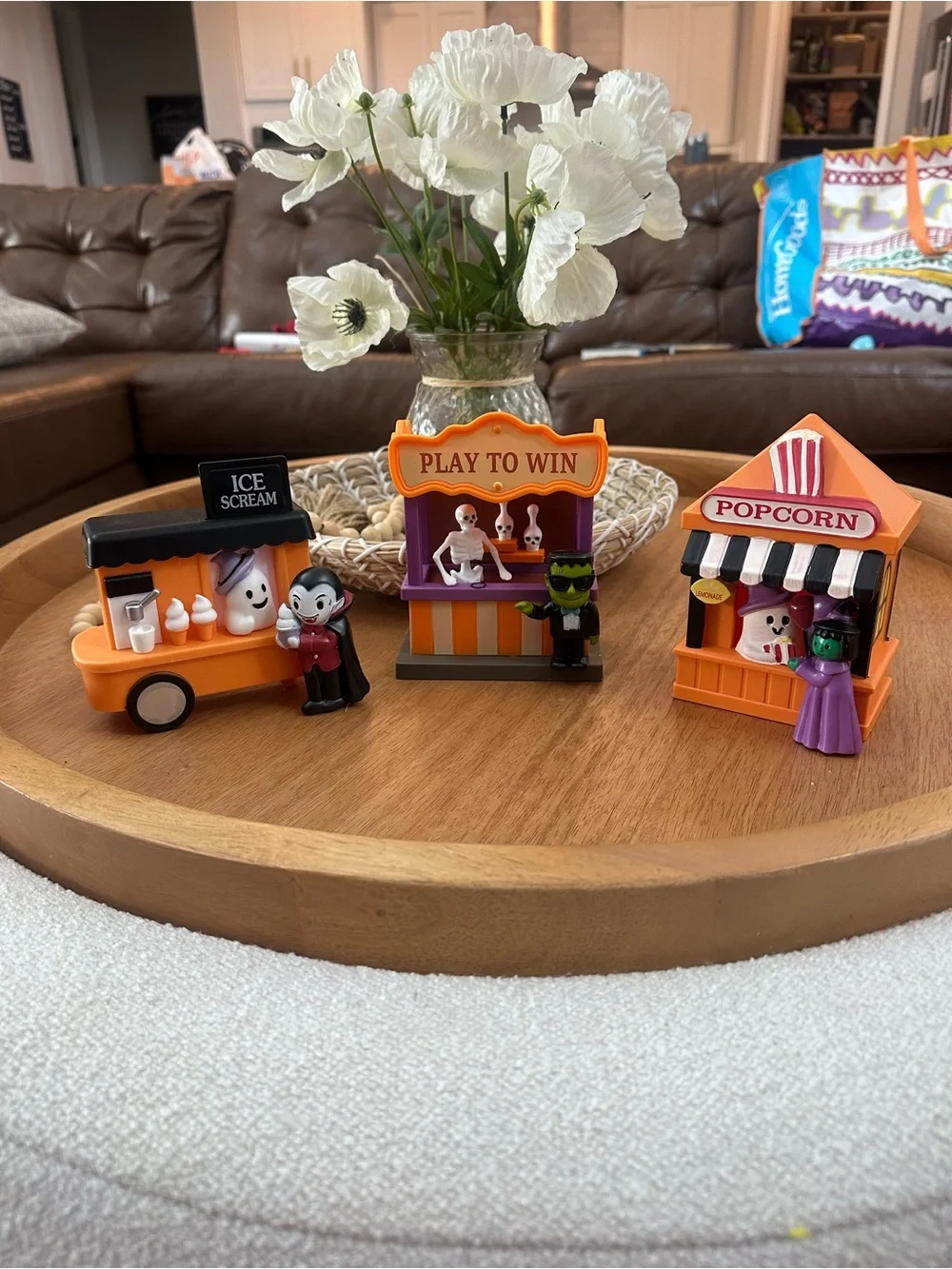 Target Bullseye Playground Halloween Carnival Village Decor Set of 3